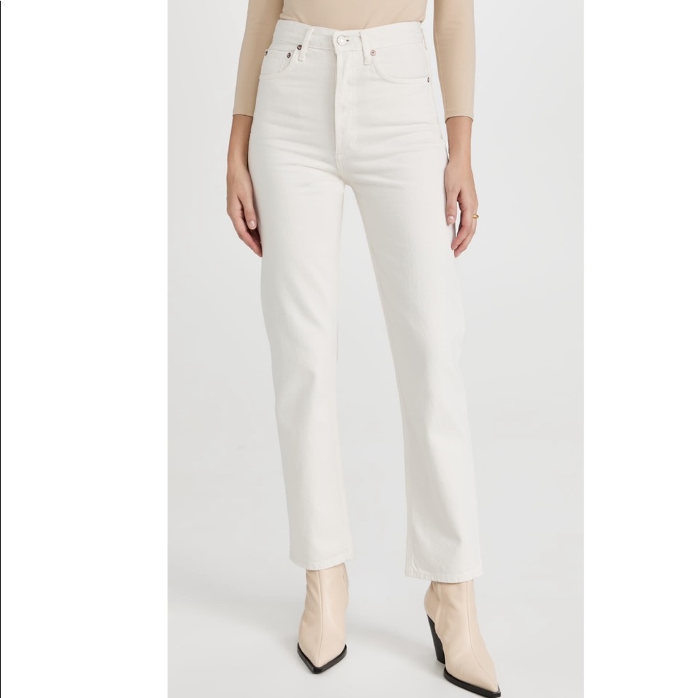 Agolde 90’s Pinch Waist High Rise Straight Jeans